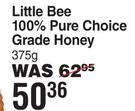 Little Bee 100% Pure Choice Grade Honey-375g
