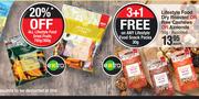 Lifestyle Food Dry Roasted Or Raw Cashews Or Almonds Assorted-30g Each