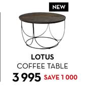 Lotus Coffee Table