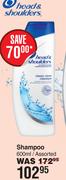 Head & Shoulders Shampoo Assorted-600ml