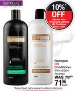 Supreme Shampoo Or Conditioner Assorted-946ml/828ml Each