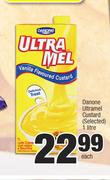 Danone Ultramel Custard (Selected)-1Ltr Each