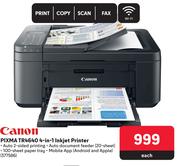 Canon Pixma TR4640 4 In 1 Inkjet Printer
