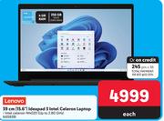 Lenovo 15.6" (39cm) Ideapad 3 Intel Celeron Laptop