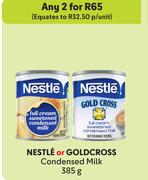 Nestle Or Goldcross Condensed Milk-For Any 2 x 385g