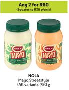 Nola Mayo Streetstyle (All Variants)-For Any 2 x 750g
