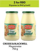 Crosse & Blackwell Mayonnaise-For 2 x 750g