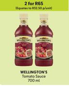 Wellington Tomato Sauce-For 2 x 700ml