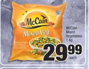 McCain Mixed Vegetables-1kg Each