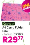 Kenzel A4 Carry Folder (Pink) 835073