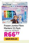 Frozen 12-Pack Jumbo Fibre Markers 827677