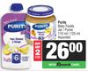 Purity Baby Foods Jar/Puree Assorted For Any 2 x 110ml/125ml