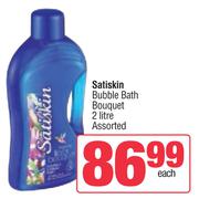 Satiskin Bubble Bath Bouquet Assorted-2Ltr