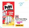 Pritt Multi Tack 100gm 645348