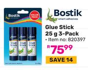 Bostik Stick 25gm (3-Pack) 820397