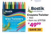 Bostik Crayons Wax Twisters 679758