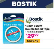 Bostik 18mm x 20m Double Sided Tape 601599