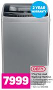 Defy 17kg Top Load Washing Machine DTL155
