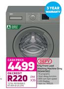 Defy 6kg Front Load Washing Machine Grey 9DAW382