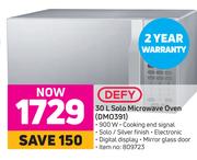 Defy 30L Solo Microwave Oven DMO391