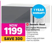 Bennett Read 20L Digital Microwave Oven KMW111