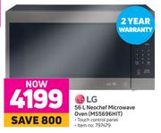 LG 56L Neochef Microwave Oven MS5696HIT
