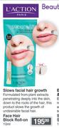 L'Action Paris Fair Hair Block Roll On-10ml