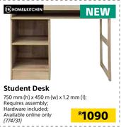 Home & Kitchen Student Desk-750mm (h) x 450mm (w) x 1.2mm (l)