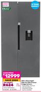 Defy 555L Naturelight Side By Side Freezer Fridge DFF547