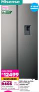 Hisense 508L Side By Side Freezer Fridge H670SIT-WD