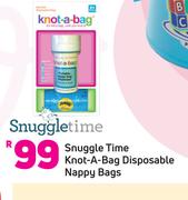 Snuggletime Snuggle Time Knot A Bag Disposable Nappy Bags