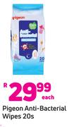 Pigeon Anti Bacterial Wipes-20s Each