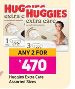 Huggies Extra Care Assorted Sizes-For 2