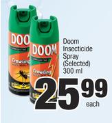 Doom Insecticide Spray (Selected)-300ml Each
