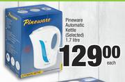 Pineware Automatic Kettle (Selected)-1.7Ltr Each