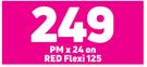 2 x Vivo Y01 4G Smartphone-On Red Flexi 125 + On Promo 65