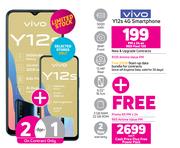 2 x Vivo Y12s 4G Smartphone-On Red Flexi 125 + On Promo 65