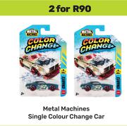 Metal Machines Single Colour Change Car-For 2