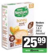 Nestum Stages 1 & 2 Assorted-200gm Each