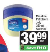 Vaseline Petroleum Jelly Assorted-250ml Each