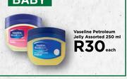 Vaseline Petroleum Jelly Assorted-250ml Each