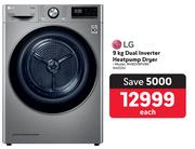 LG 9kg Dual Inverter Heatpump Dryer RH90V9PV8N 