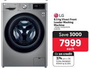 LG 8.5Kg Vivaci Front  Loader Washing Machine F2V5GYP2TE 