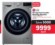LG 10.5Kg Front Loader Washing Machine F4V5RYP2T 