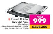 Russell Hobbs Sandwich Press