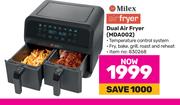 Milex Dual Air Fryer MDA002