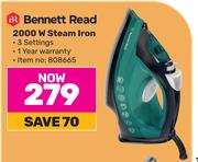Bennett Read 2000W Steam Iron