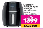 Eiger Aria 5.5L Digital Air fryer
