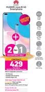 2 x Huawei Nova 8i 4G Smartphone- On 1GB Red Top Up Core More Data + Promo 70 