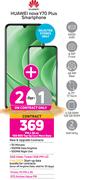 2 x Huawei Nova Y70 Plus Smartphone- On 1GB Red Top Up Core More Data + Promo 70 